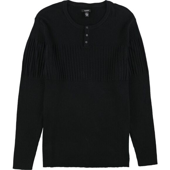 Alfani Other - Alfani Mens Ribbed Blocked Henley Sweater, NWT